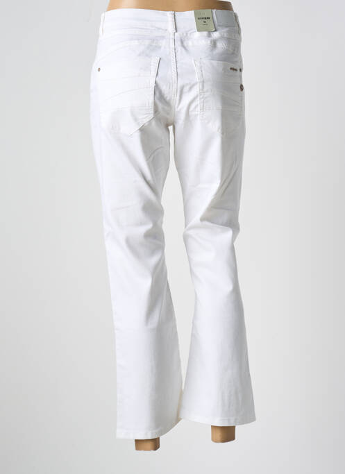 Pantalon 7/8 alb CREAM femeie