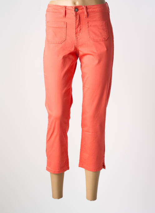 Pantalon trei sferturi portocaliu CREAM femeie