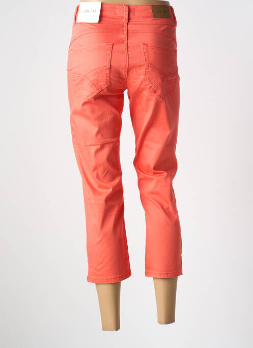 Pantalon trei sferturi portocaliu CREAM femeie