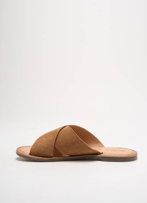 Mulete/Saboți bej KICKERS femeie