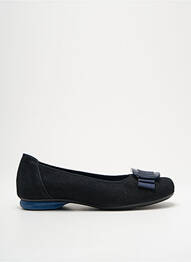 Pantofi cu toc nubuc toc plat până la 3 cm negru SABRINAS femme