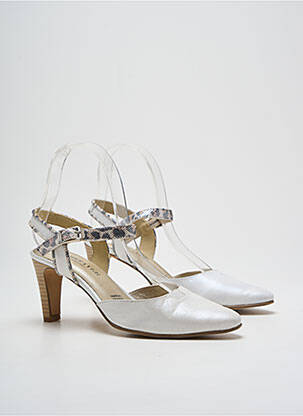 Pantofi cu toc alb J.METAYER femeie