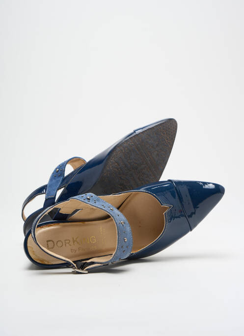 Sandale/Pantofi decupați albastru DORKING femeie