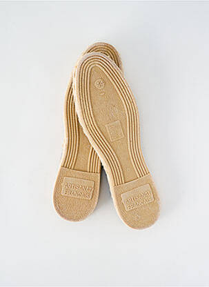 Espadrile vârf rotund toc plat până la 3 cm gri ARTISANAT FRANCAIS femeie