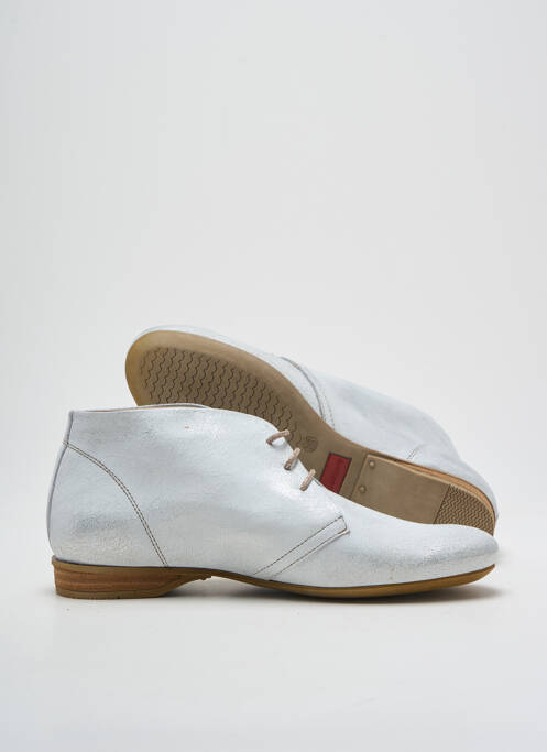 Botine/Ghete argintiu DORKING femeie