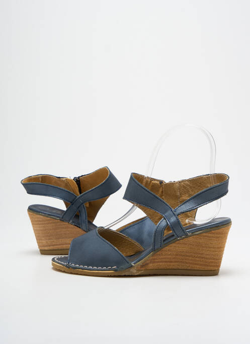 Sandale/Pantofi decupați albastru NICE femeie