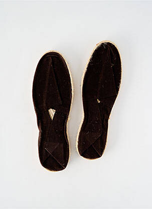 Espadrile vârf rotund toc plat până la 3 cm maro ARTISANAT FRANCAIS femeie