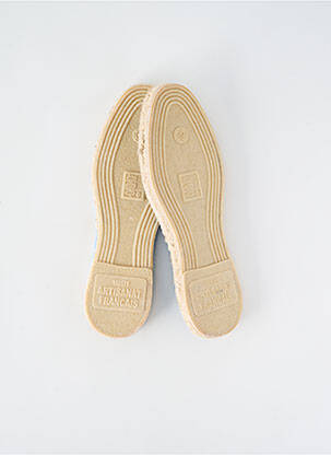 Espadrile vârf rotund vârf rotund albastru ARTISANAT FRANCAIS bărbat