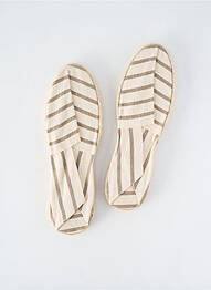 Espadrile vârf rotund toc plat până la 3 cm bej ARTISANAT FRANCAIS femme