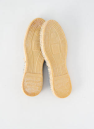 Espadrile vârf rotund toc plat până la 3 cm gri ARTISANAT FRANCAIS femeie