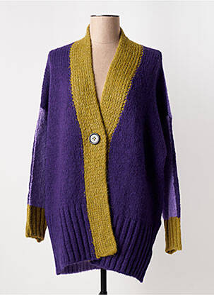 Vestă cu mâneci lungi violet ALEMBIKA femeie