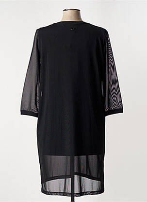 Rochie scurtă mâneci 3/4 mâneci 3/4 negru SPORTALM femeie