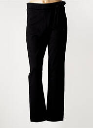 Pantalon slim talie elastică mărime normală negru BEATE HEYMANN femme