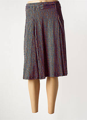 Fustă midi elasticitate portocalie SURKANA femeie