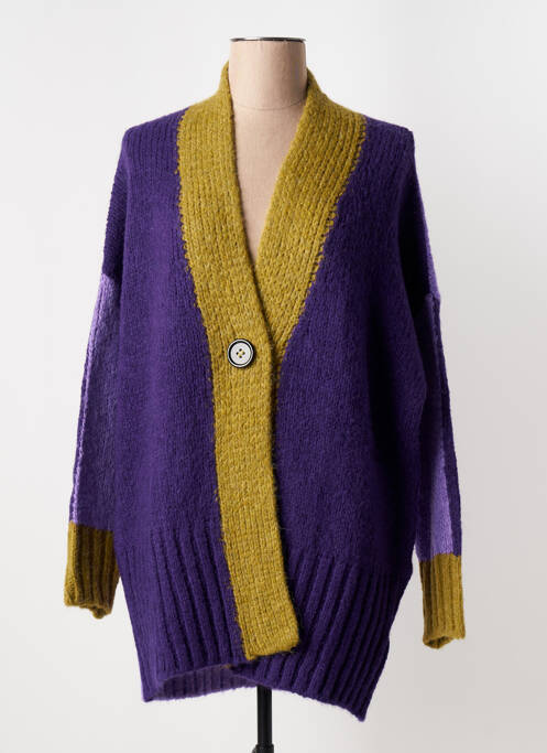 Vestă cu mâneci lungi violet ALEMBIKA femeie