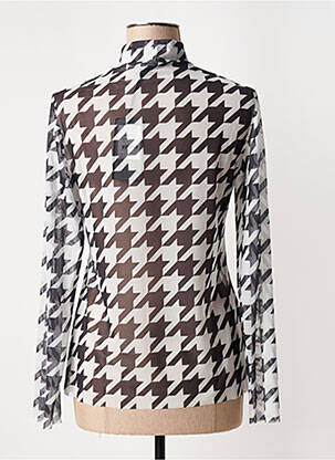 Top elasticitate mâneci lungi negru LUUKAA femeie