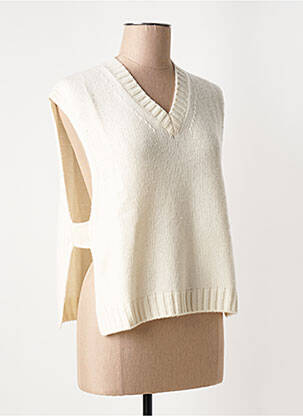 Pulover bej MAUD & SACHA femeie