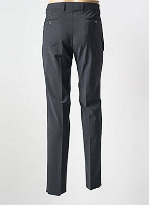 Pantalon chino țesătură melanj talie înaltă gri NINO LORETTI bărbat