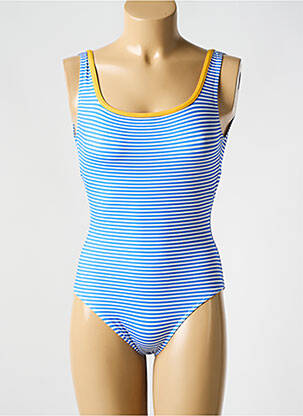 Costum de baie dintr-o singură piesă elasticitate albastru BIKINI BAR femeie