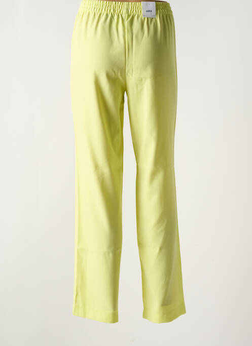 Pantalon drept galben JJXX femeie