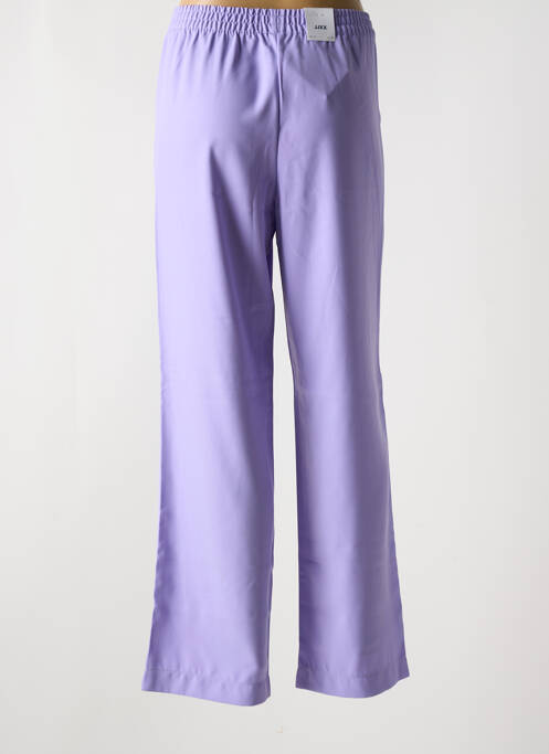 Pantalon drept violet JJXX femeie
