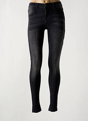 Blugi skinny elasticitate talie joasă negru B.YOUNG femeie