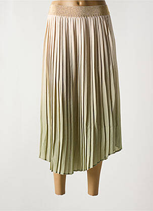 Fustă midi bej B.YOUNG femeie