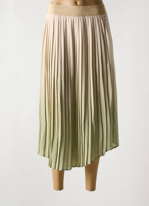 Fustă midi bej B.YOUNG femeie