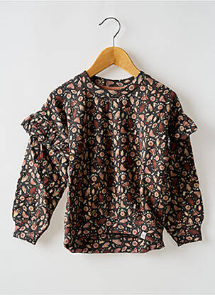 Hanorac negru NOPPIES fată