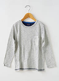 Tricou mâneci lungi mâneci lungi alb NOPPIES garcon