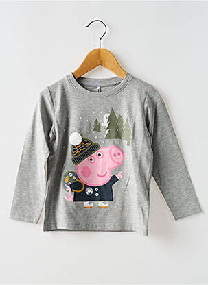 Tricou mâneci lungi mâneci lungi gri NAME IT băiat
