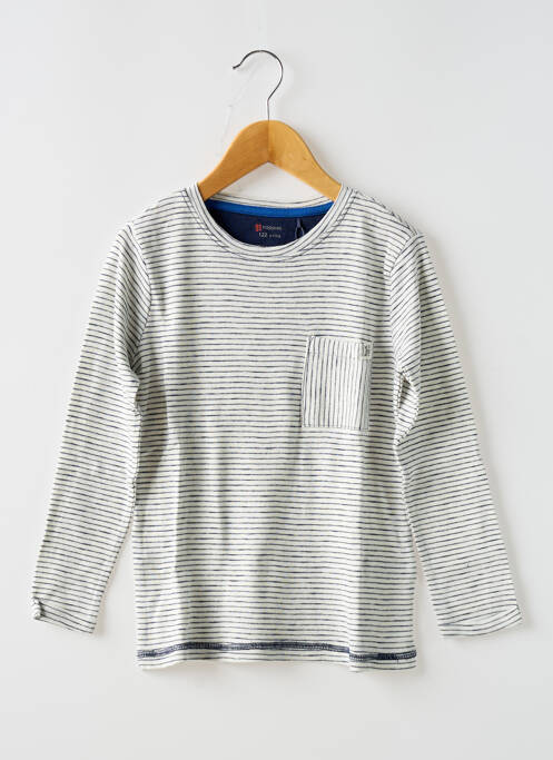 Tricou alb NOPPIES băiat