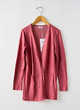 Vestă cu mâneci lungi roz BASIC NEEDS BY NAME IT fată