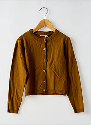 Vestă cu mâneci lungi galben NAME IT fată