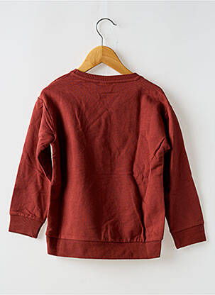 Hanorac broderie mâneci lungi portocalie NAME IT fată