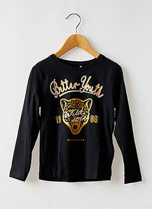 Tricou negru NAME IT fată