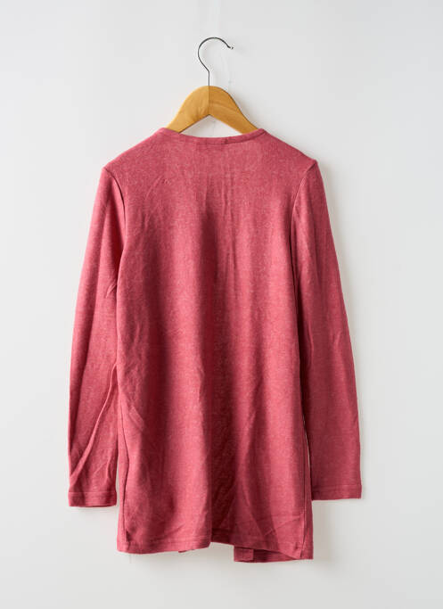 Vestă cu mâneci lungi roz BASIC NEEDS BY NAME IT fată