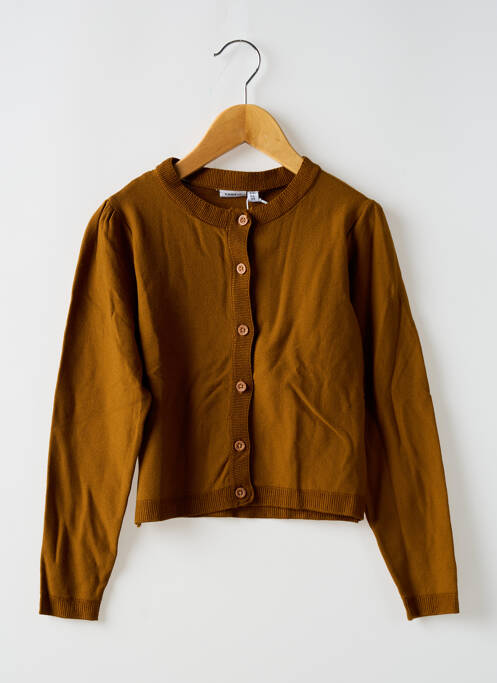 Vestă cu mâneci lungi galben NAME IT fată