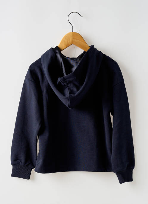 Hanorac cu glugă albastru ONLY fată