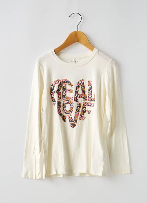 Tricou bej NAME IT fată