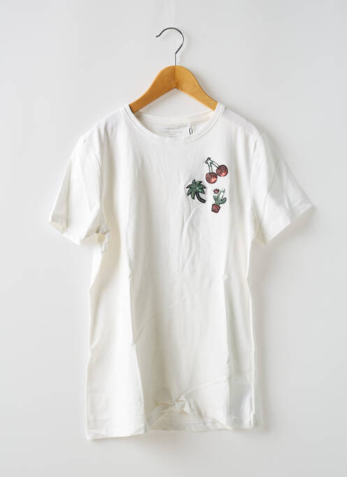 Tricou alb NAME IT fată