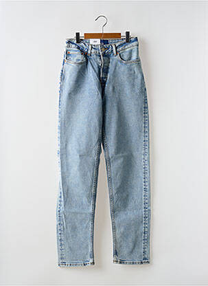 Blugi cu croială dreaptă albastru JJXX femeie