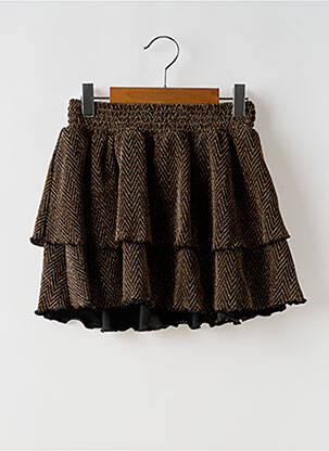 Fustă scurtă imprimeu fantezie auriu NAME IT fată