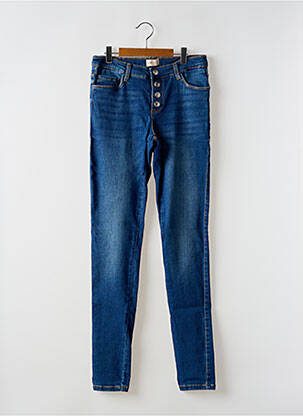 Blugi cu croială slim albastru KIDS ONLY fată