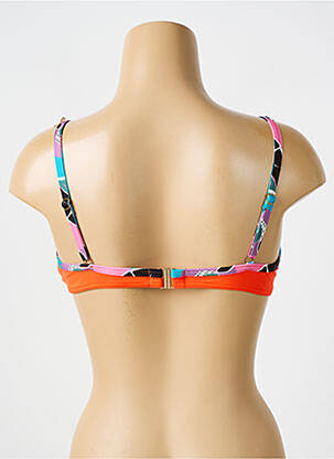 Sutien de costum de baie elasticitate sutien balconet cu decolteu înalt portocalie BIKINI BAR femeie