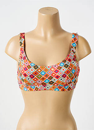 Sutien de costum de baie elasticitate sutiene portocalie BIKINI BAR femeie