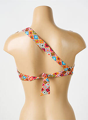 Sutien de costum de baie elasticitate top sutien tip racerback portocaliu BIKINI BAR femeie