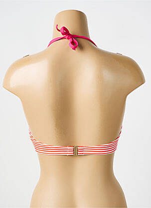 Sutien de costum de baie elasticitate top bentiță portocalie BIKINI BAR femeie