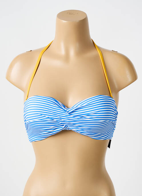 Sutien de costum de baie albastru BIKINI BAR femeie