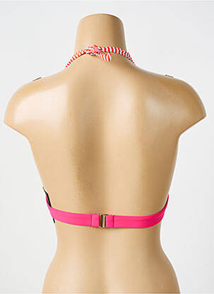 Sutien de costum de baie elasticitate top sutien push-up portocalie BIKINI BAR femeie
